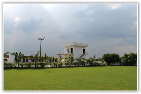 View of rooms for bride and groom